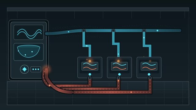 Data center cooling water circulation network transferring heat between server infrastructure and centralized cooling equipment