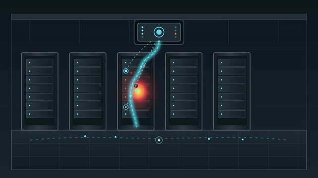 AI data center thermal hotspot detection and targeted cooling response for high performance computing infrastructure