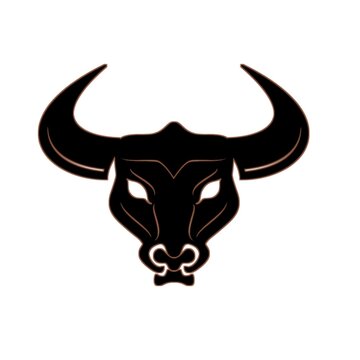 bull head vector 