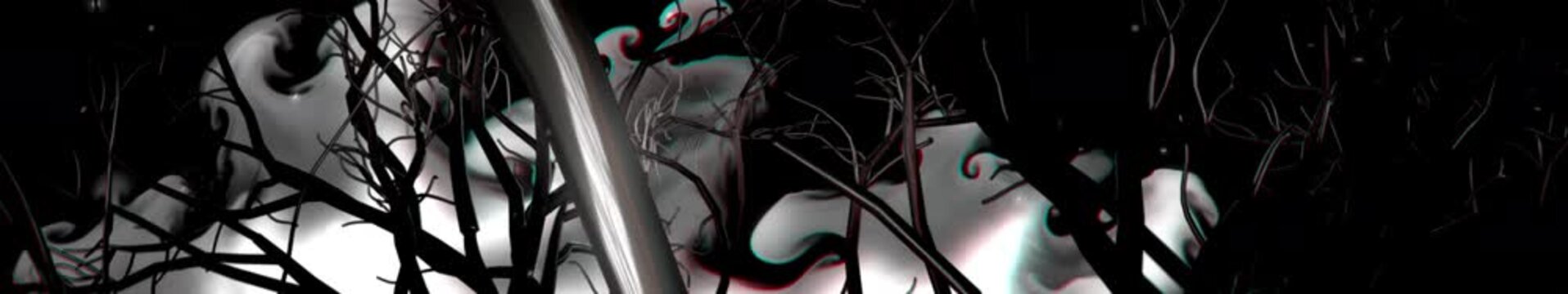 UltraWide HD Abstract Tree Rotating 07