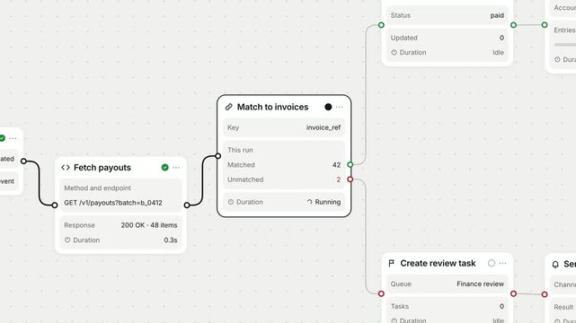 Node Pipeline Payout Errors, Data Flow Visualization, UI Dashboard, Error Status Indicators, Horizontal Motion Graphic, Modern Interface Animation, Digital Process Display, Color Coded Alerts