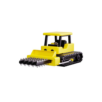 Trencher 3d render icons