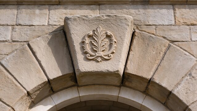 Architectural Heritage Stone Keystone
