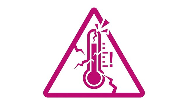 Broken Temperature Limit Logistics Icon