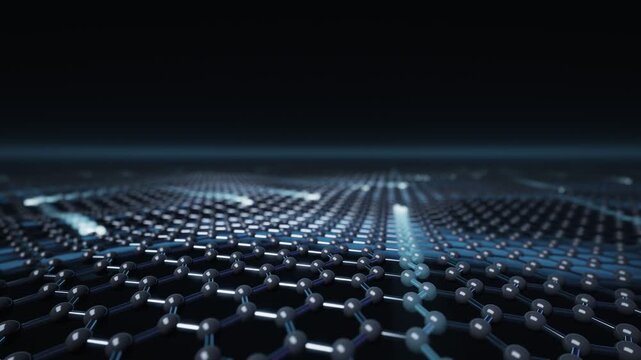 Graphene Hexagonal Lattice Rippling with Electron Pulses Seamless Loop