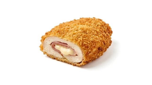 Delicious Crispy Chicken Cordon Bleu