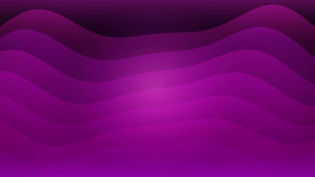 Abstract flowing purple waves with a gradient effect and dark top border