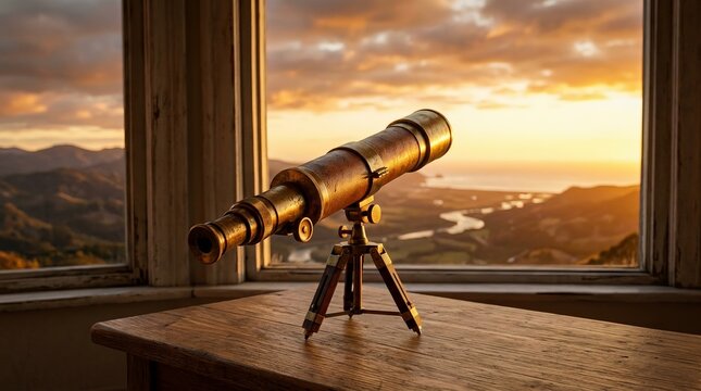 Telescope as a Metaphor for Self-Doubt and Uncertainty
