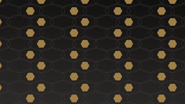 Soft damask pattern background loop with vertical motion