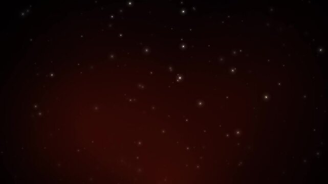 Glowing fire sparks and floating embers drift through a dark red background, creating a cinematic atmosphere of heat, energy, fire, and abstract motion.