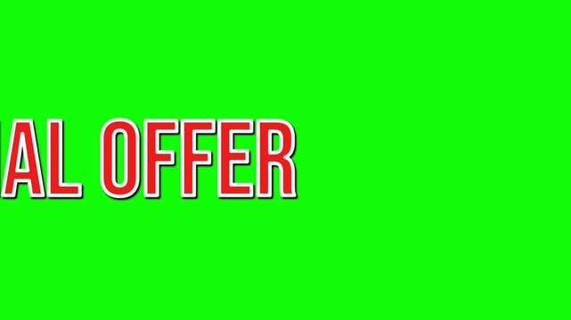 special offer, special offer animation, special offer text, special offer video, special offer animated video, offer animation, offer text, offer video, promotional animation, promotion video, promoti