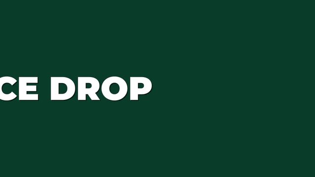price drop, price drop animation, price drop text, price reduction, price reduction animation, price decrease, price decrease animation, lower price, reduced price, discounted price, discount, discoun