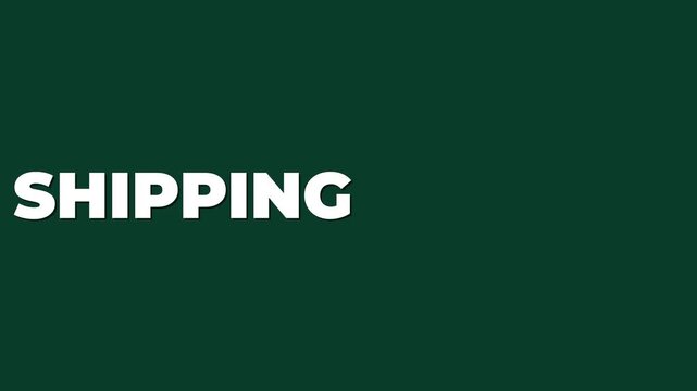 free shipping, free shipping text, free shipping animation, free shipping video, free delivery, free delivery text, free delivery animation, free delivery video, shipping, delivery, shipping animation