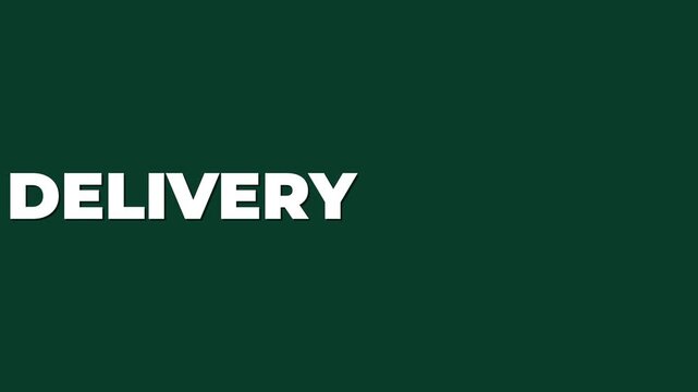 free delivery, free shipping, delivery, shipping, animated text, text animation, animated typography, typography animation, promotional video, advertising, sale, online shopping, ecommerce, e commerce