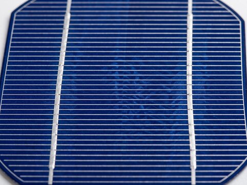 solar panels on the roof