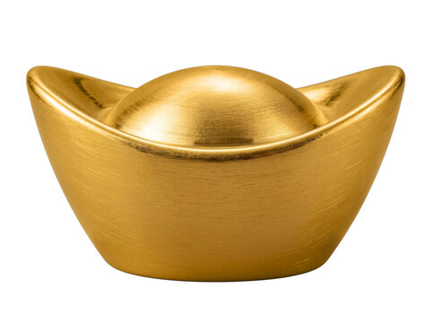 Gold ingot chinese sycee