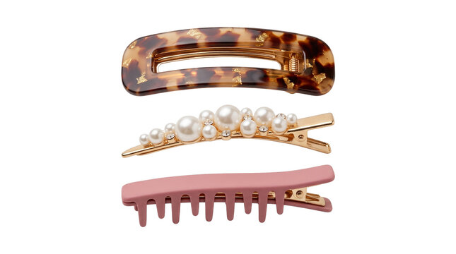 Hair Clips - Isolated Product Photography
