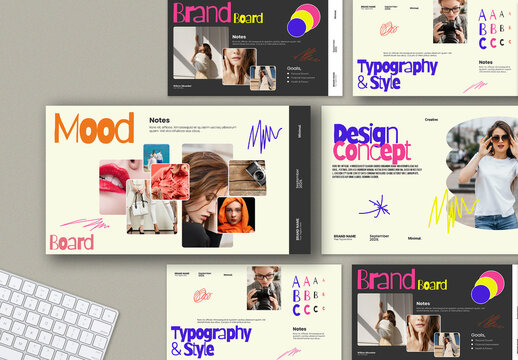 Brand Mood Board Template