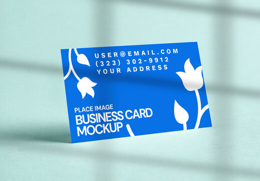 Business Card Mockup Template