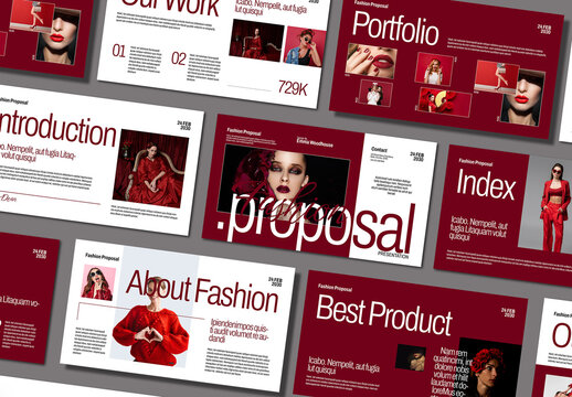 Fashion Proposal Presentation Template
