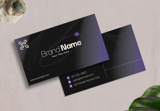 Creative Business Card Template Layout