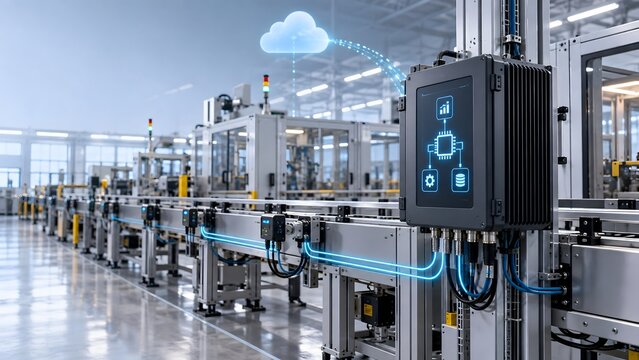 Edge Micro Data Center Connecting Smart Factory Systems to Cloud
