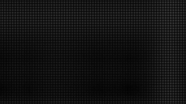 Black and White Comic Halftone Pattern with Abstract Gradient Motion Animation