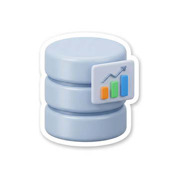a database with a bar chart