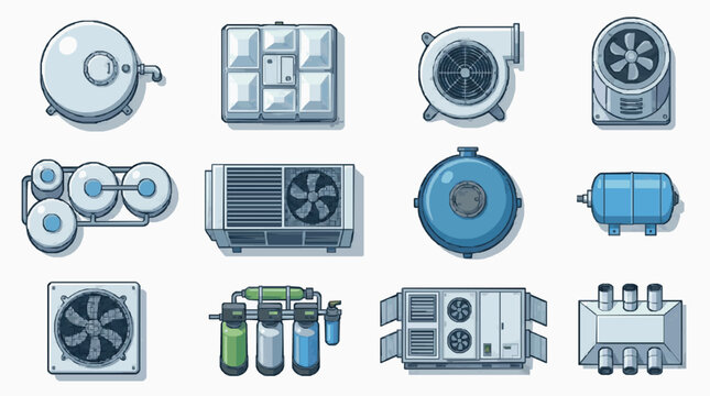 Comprehensive Collection of HVAC and Industrial Fan System Components