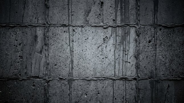 Dark concrete texture background with rough surface details