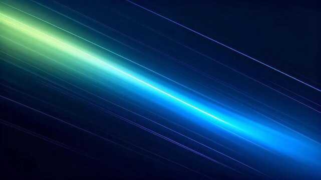Abstract lines of light on dark background