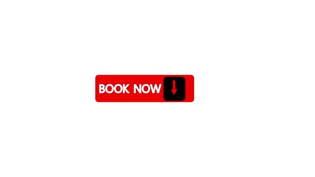Animated book now button with downward arrow for e-commerce websites and digital marketing campaigns
