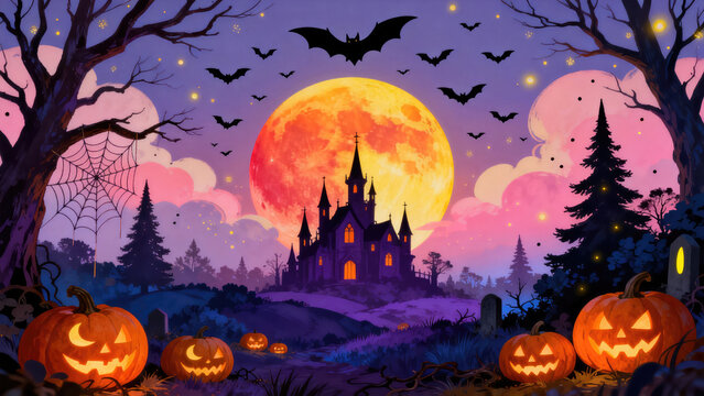 halloween background nice, halloween holiday festive image design