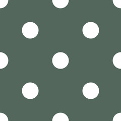 Christmas Holiday Polka Dot Seamless Pattern © sashisme