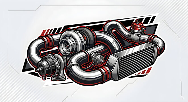 Complete turbo performance system 3D Vector