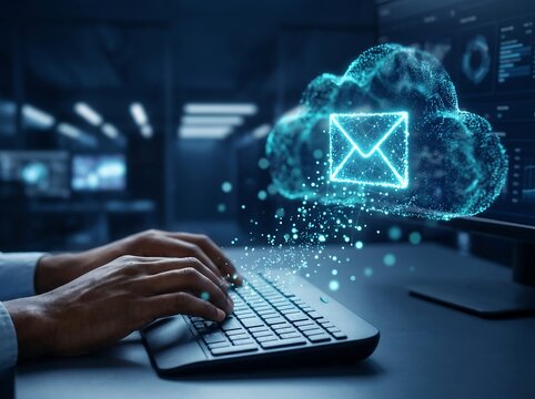 Cloud Email Communication From Digital Workspace