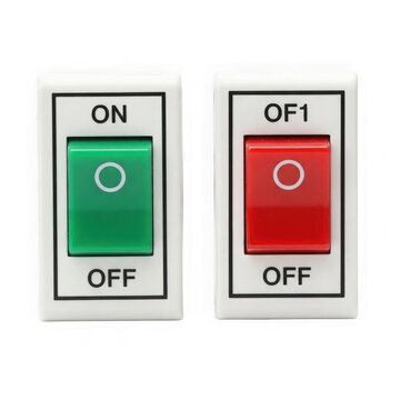 On off toggle switch buttons graphic design