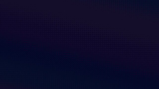 Neon lilac two colour halftone dots pulsing in waves seamless loop