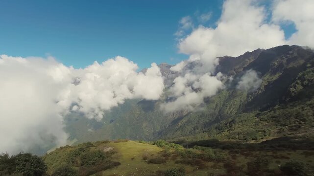 Nepal Trek of seven lakes nature views
