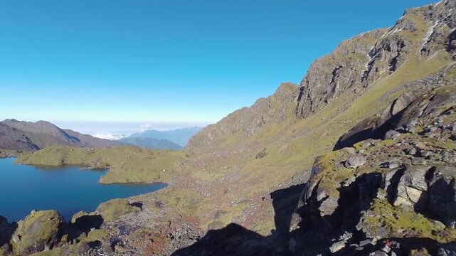 Nepal Trek of seven lakes nature views