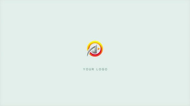 4k ultra HD clean professional modern cinematic logo animation