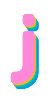 Png j font rounded typography