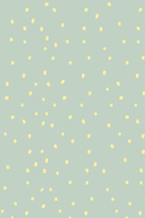 Green polka dot background, cute simple pattern © Rawpixel.com