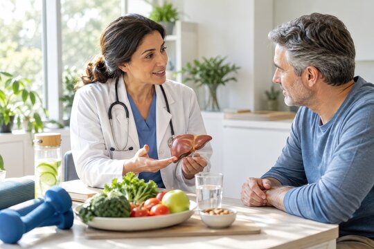 doctor discusses nutrition for liver prevention