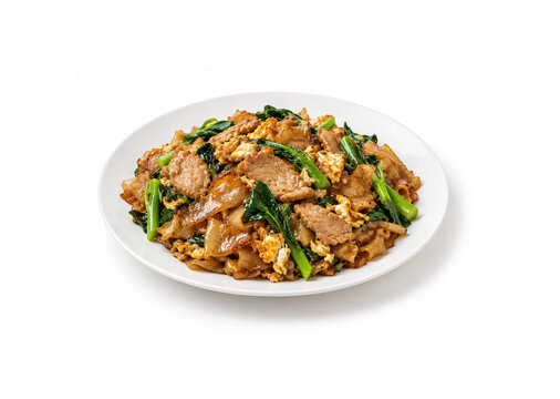 Thai Food, Phat See Ew Moo, Phat See Ew, Thai Stir Fried Noodles with Pork