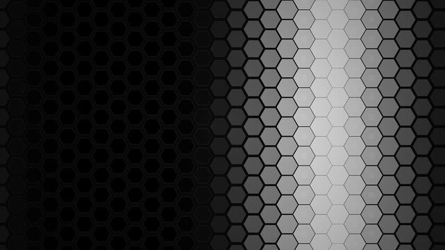 Modern Geometric Hexagonal Honeycomb Gradient Texture