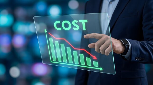 Analyzing cost reduction strategies through data visualization and technological innovation in modern business environments for optimized financial performance