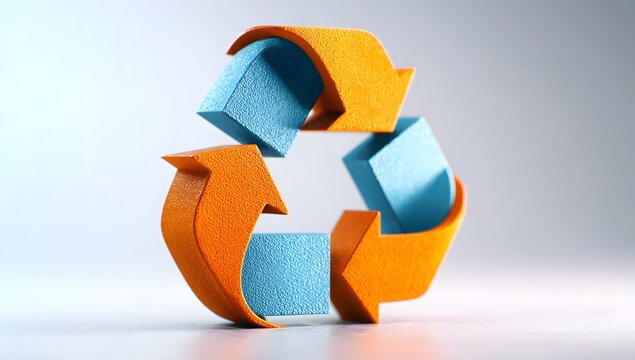 Colorful Recycling Symbol