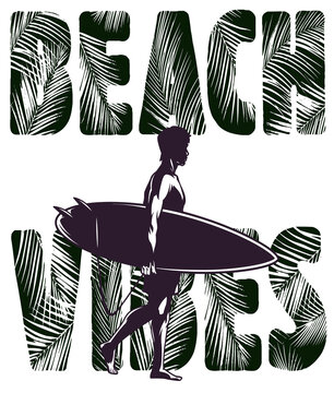 surfer with surfboard