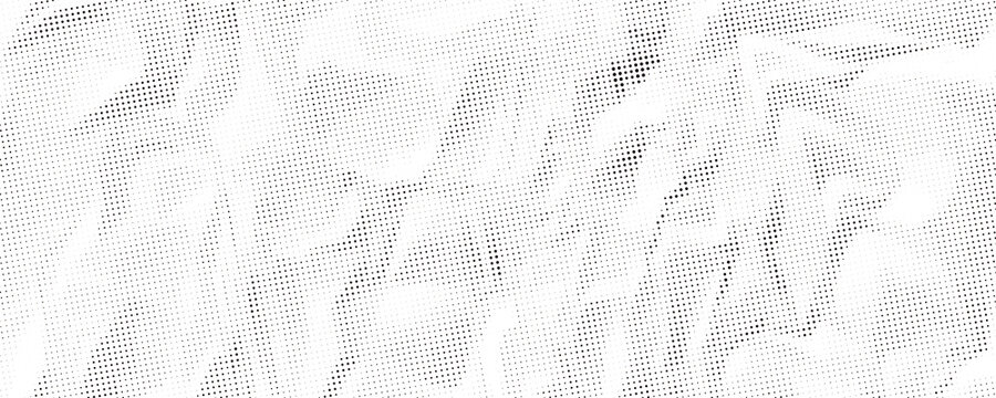 Dotted grid seamless pattern for bullet journal. Black point texture. Black dot grid